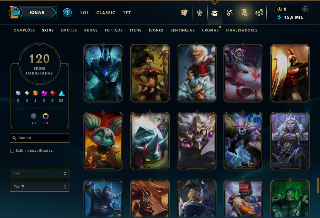 SKIN LENDÁRIA YASUO DRAGÃO + [ QUASE 150 SKINS HABILITADAS ] + [ TROCA NICK ]