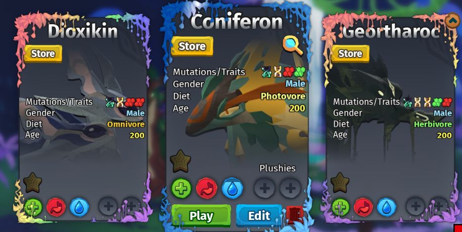 Creatures of Sonaria: Slots PVP/Venerados