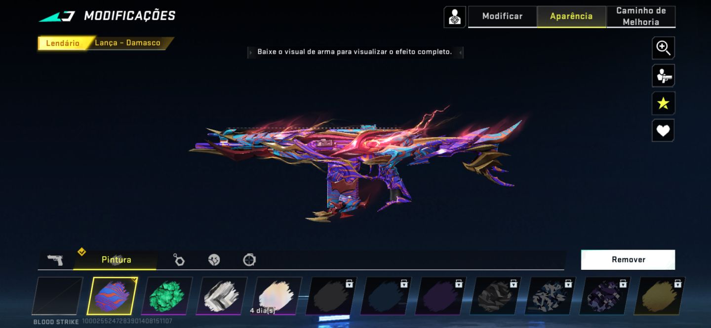 Conta Blood strike Items Bons E armas ultra
