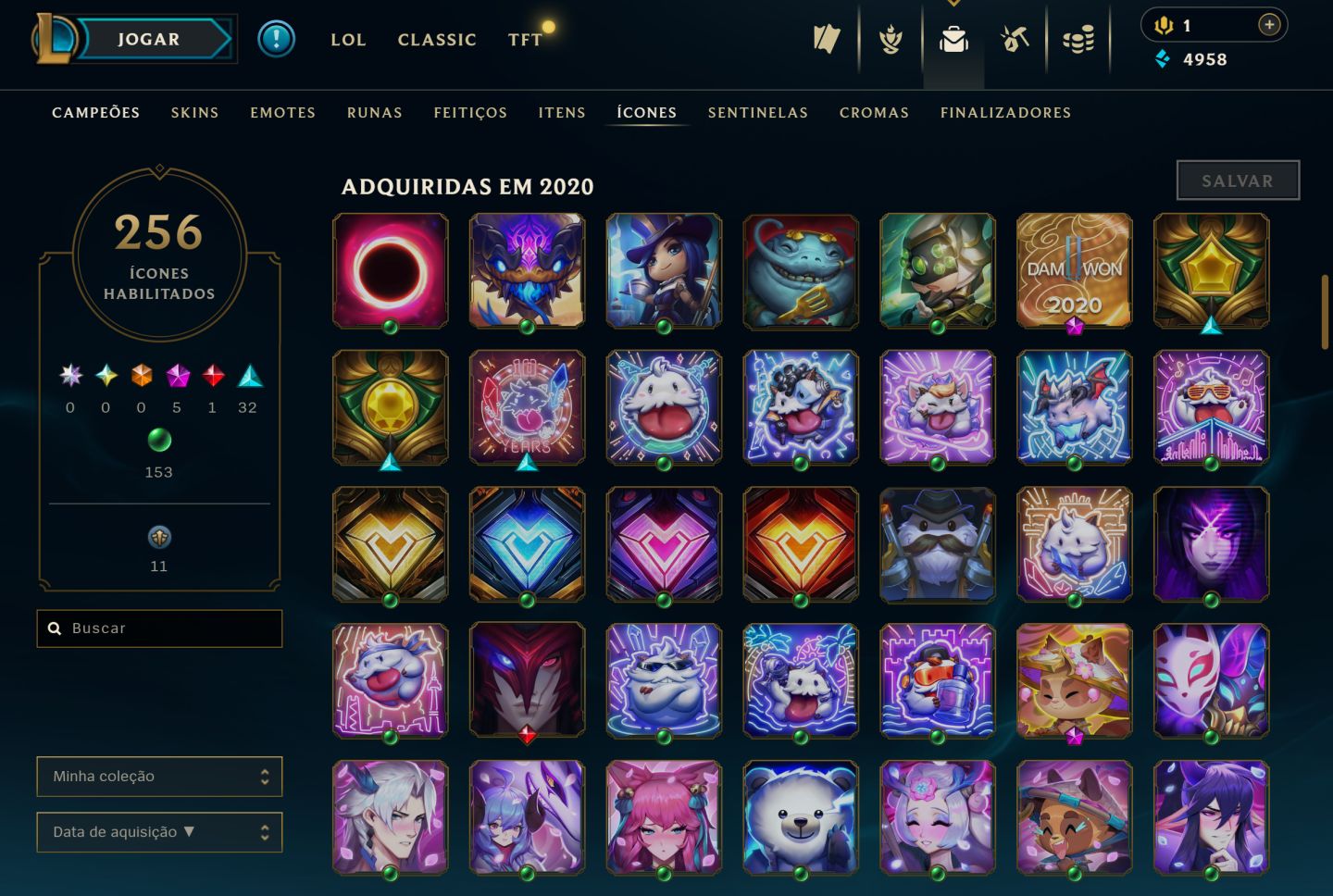 CONTA LOL ANTIGA LV 188 COM KAYLE JUIZA SEASON 1 ATUAL UNRANKED