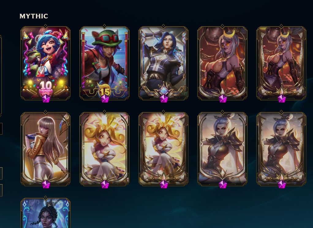 Conta Valorant Imortal vários atos e LOL com muitas skins