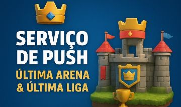 Subo arena e pego a última liga no Clash Royale