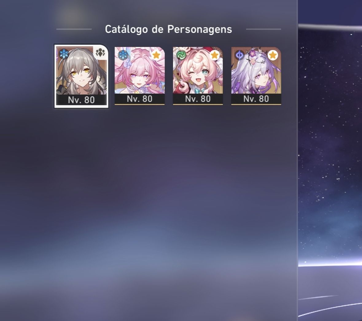 Conta F2P HSR