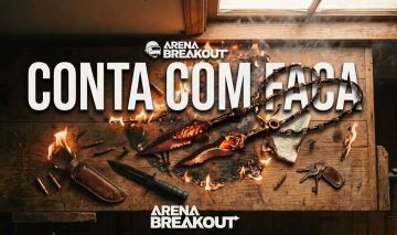 CONTA COM FACA NÚCLEO FLAMEJANTE | 13M ARMAZÉM | ARENA BREAKOUT MOBILE