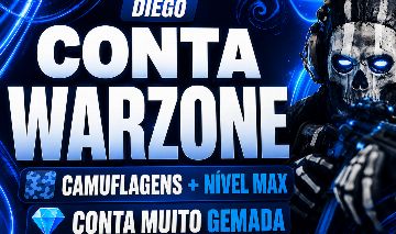 CONTA WARZONE NÍVEL MAX SKINS RARAS PESCADOR + SALACE PREÇO PRA SAIR HOJE