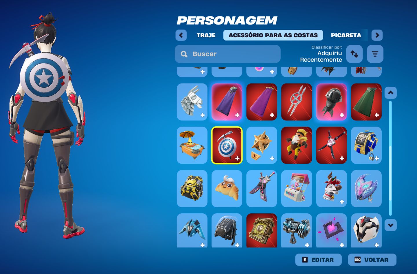 CONTA DE FORTNITE COM EMMA FROST