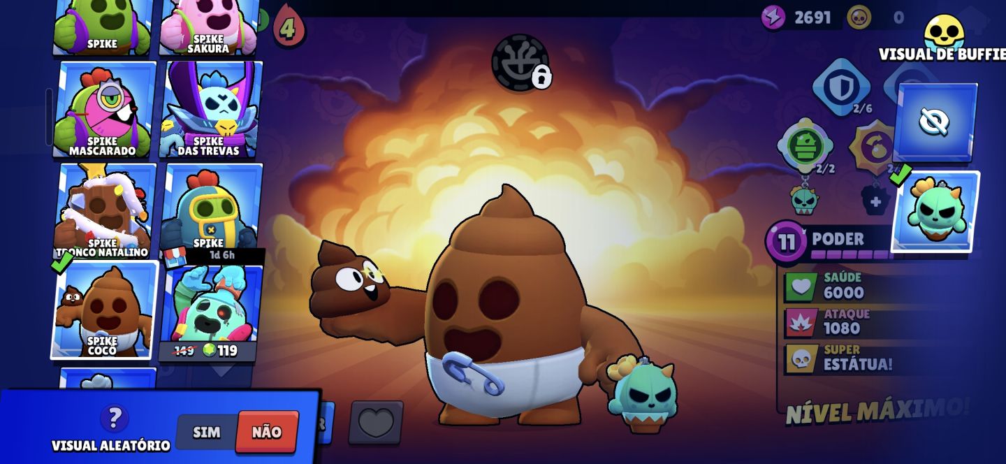 CONTA BRAWL STARS E CLASH ROYALE 11K CLASH 39K BRAWL SKINS RARA E TODAS AS CARD