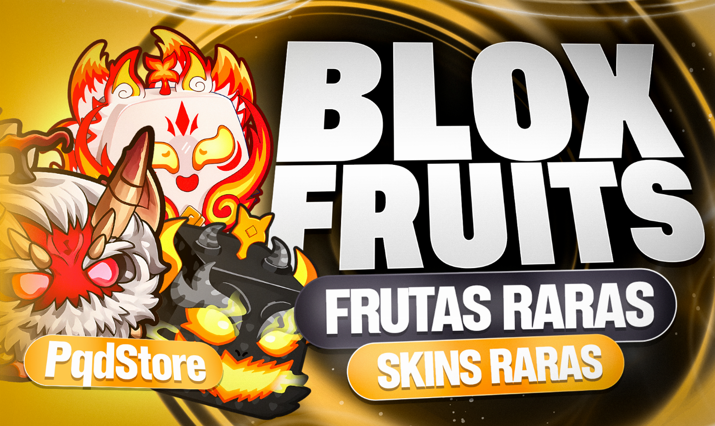 [GALAXY KITSUNE & RUNIC YETI!] Blox Fruits | Skins & Frutas Físicas