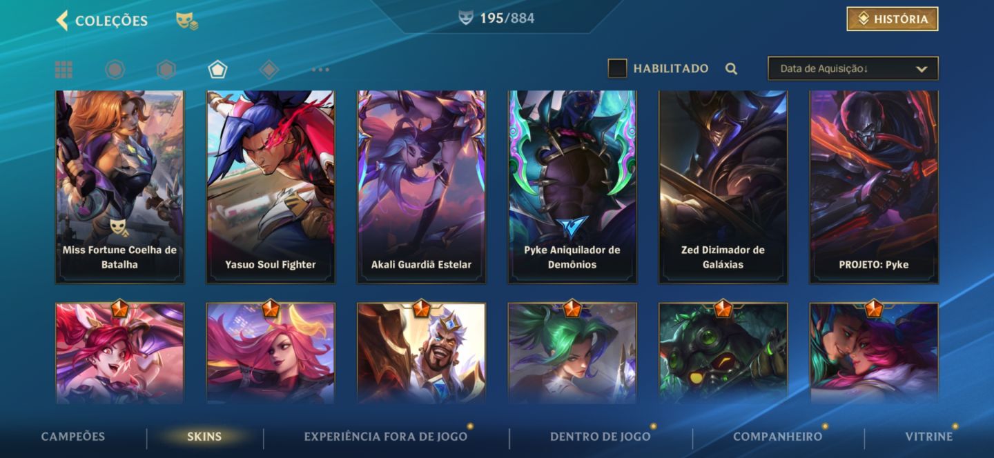 Conta Wild Rift-6 Chromas