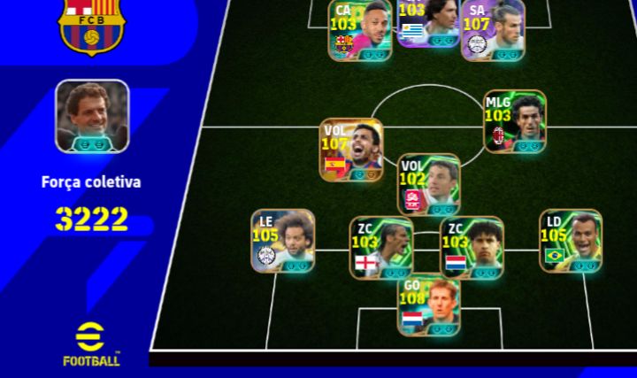Balé, Van der sar, rodri e muitos épicos