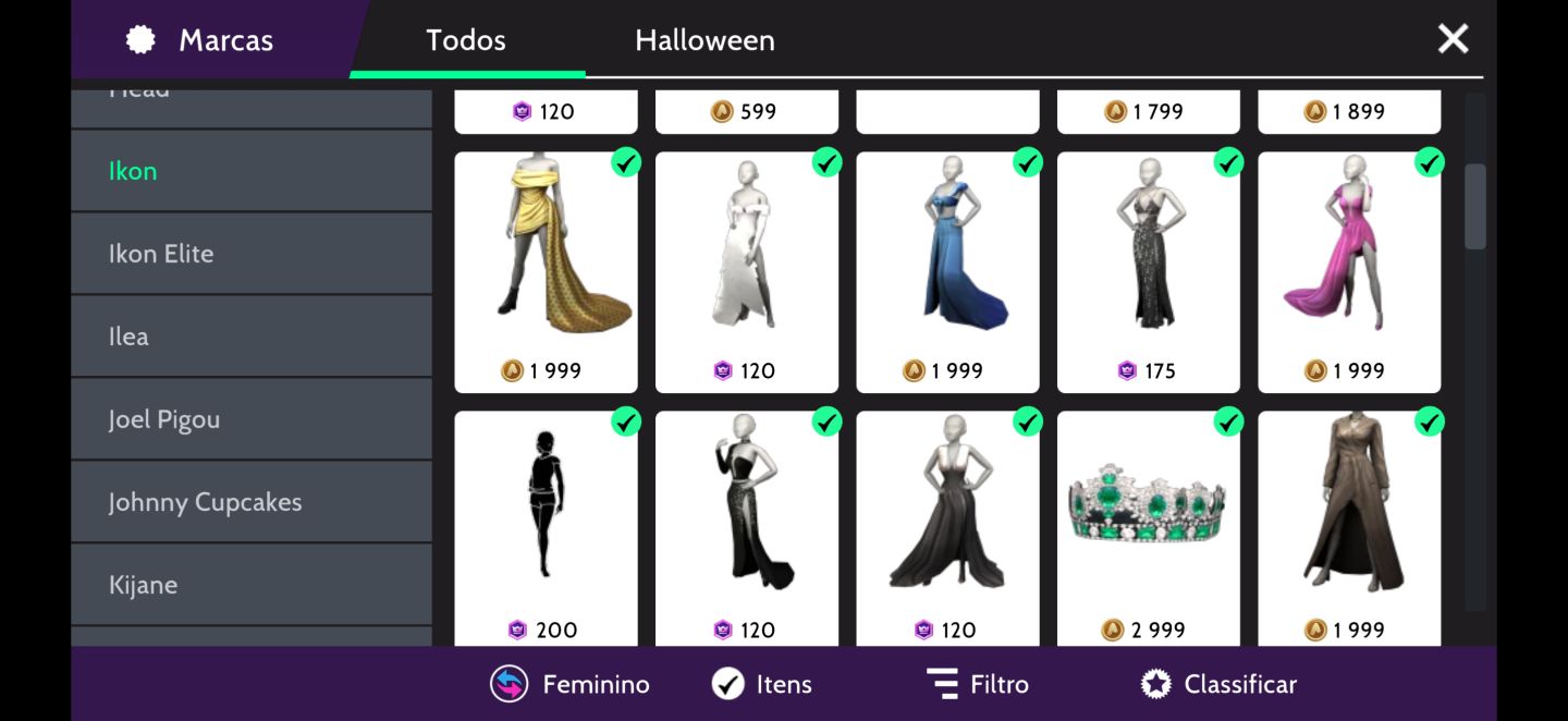 Conta avakin life antiga, muitos itens antigos e fora de venda. Nível 37