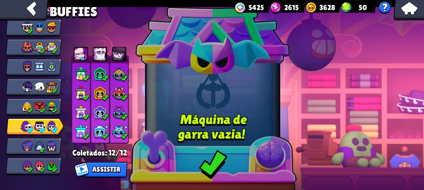 Conta Brawl Stars com 64k de troféus + todos os brawlers e MUITAS skins