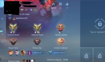 CONTA MÍTICO | 82 SKINS | KARINA KOF + GUSION VENOM | EMBLEMAS LVL 60