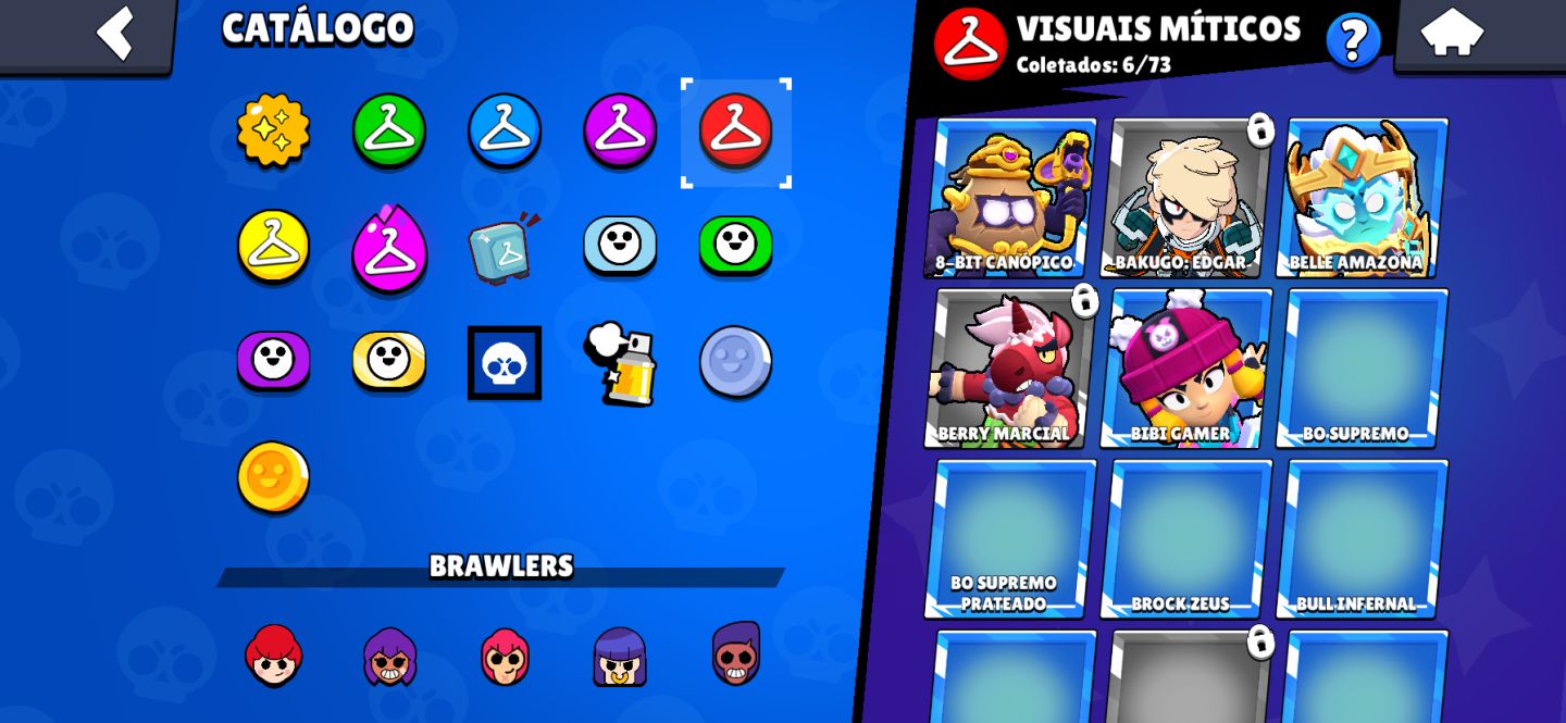 Conta Brawl Star Iniciante (DADOS ALTERAVEIS)
