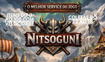 Upamos seus itens entre armaduras armas e coleta - Albion Online