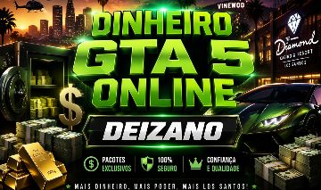 GTA 5 ONLINE (PC) CASH , LEVEL E DESBLOQUEIOS .