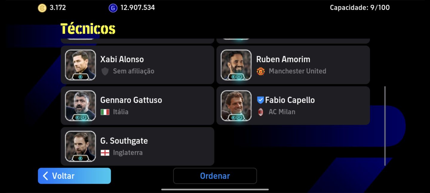 Conta Efootball a Venda - Nedved 105 Vieira 106 Desailly 107 . Konami id/email