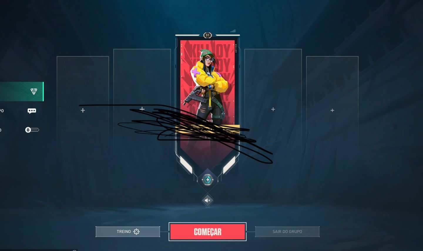 VALORANT | Conta platina ranked liberado