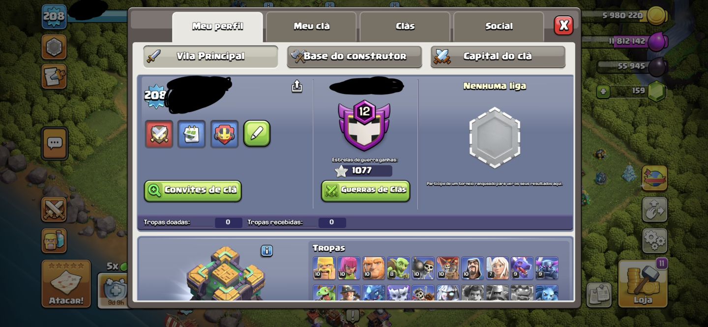 CV14 SEMIFULL + CONTA ARENA 25, COM 10K DE TROFÉUS!