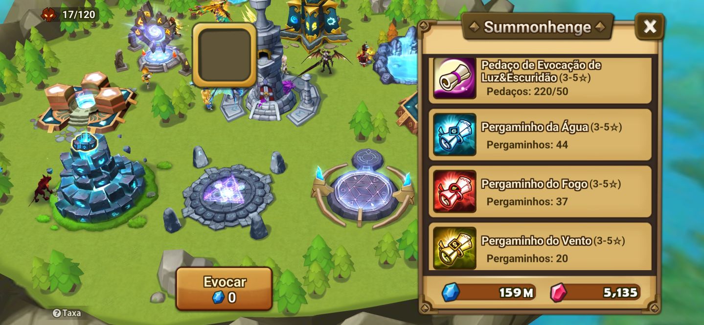 Lúcifer + Super Summonada com pergaminhos LD