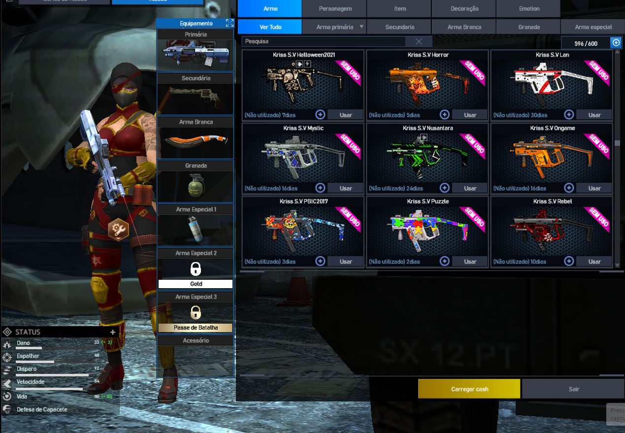 Conta de Point Blank General duas estrelas
