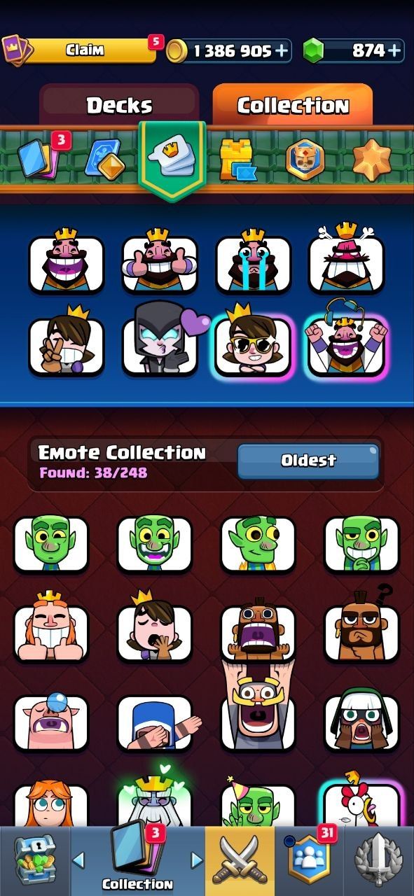 Clash Royale Lv14 | 10.100+ Troféus | 5 Evoluções | Skin Torre Rara Fortress