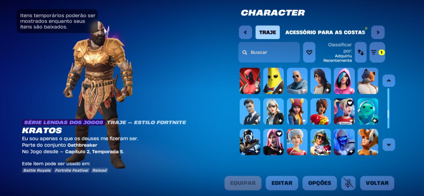 SALVE O MUNDO FUNDADOR, 243 Skins, Peixoto World Cup, Marvel, Kratos