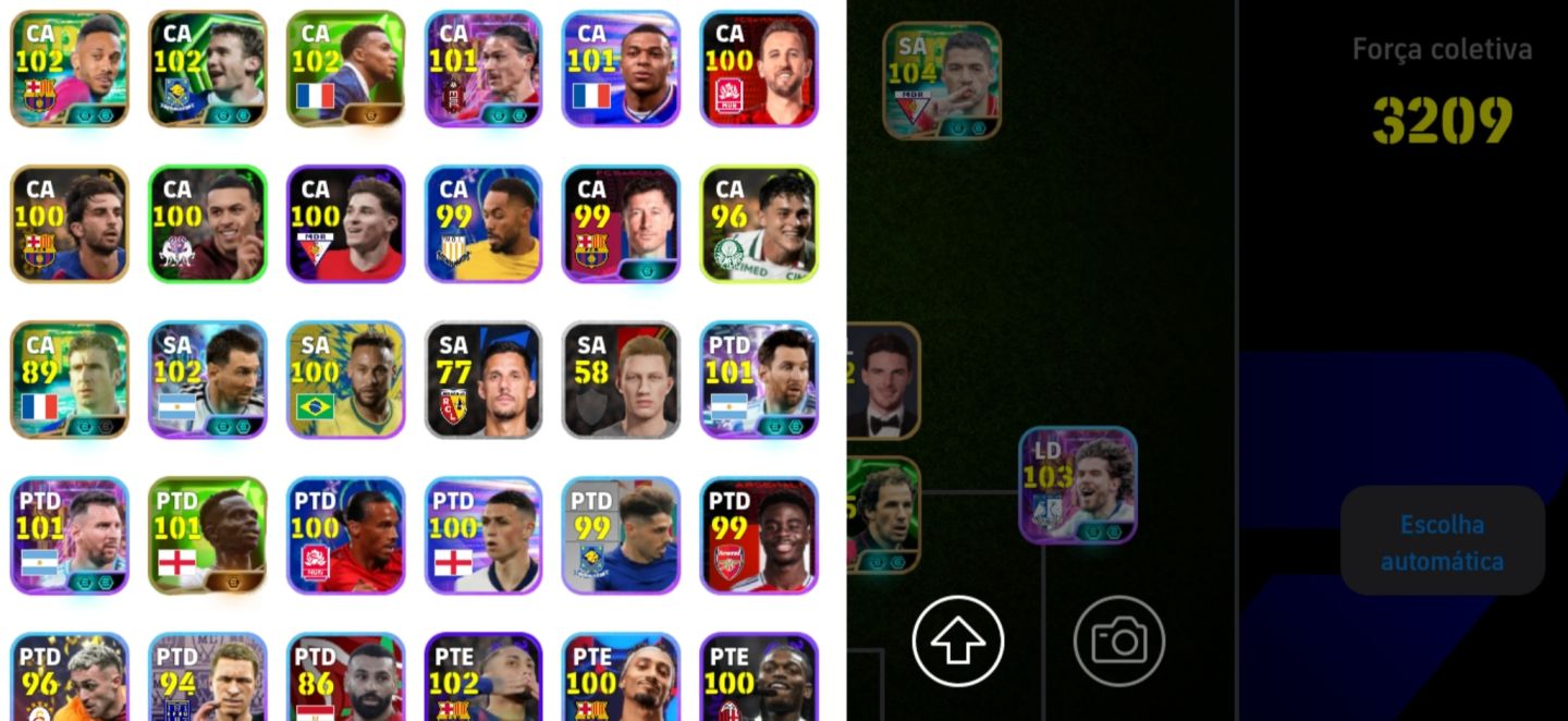 Conta de efootboll com Ibra 109