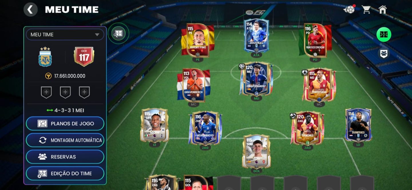 Conta de fifa rara e boa Ger 117