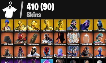 4700 VBUCKS/ 407 SKINS/ 400 PICARETAS/ CONTA RARA E TRYHARD/ FULL ACESSO