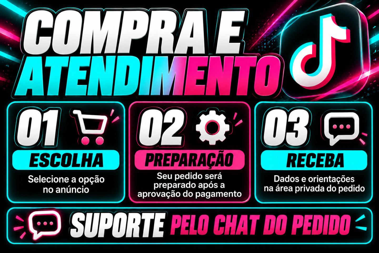 Contas TikTok | Brasil e Alemanha | Confira as Opções