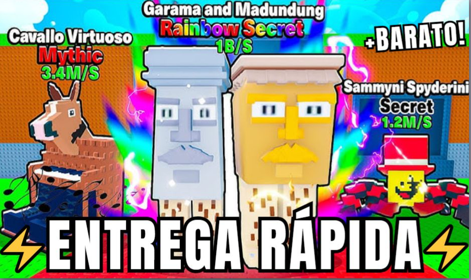 LOJA TUDO 10 ROUBE UM BRAINROT (BARATO ACABAR PRA LOGO)