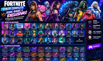 CONTA FORTNITE FA COM SKINS TRYHARDS