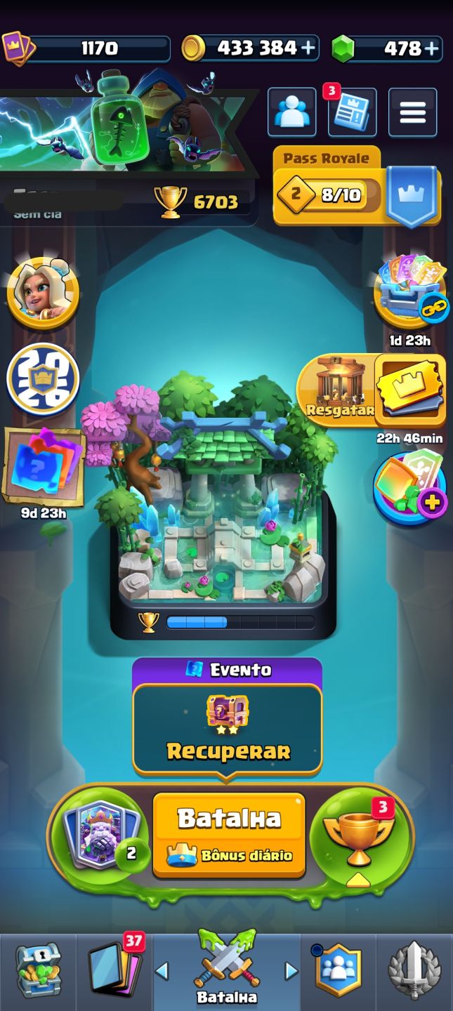 [ACEITO OFERTAS SUPERIORES A 1K]Conta Antiga de Brawls Stars + Clash Royale
