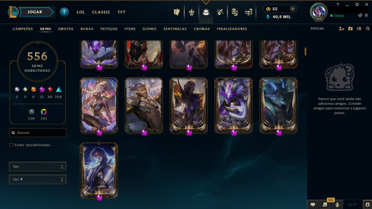 Conta Esmeralda - 556 Skin