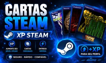 STEAM XP |SUBIR NIVEL MUITO RÁPIDO! | CONJUNTOS DE CARTAS STEAM!! sem loguin!