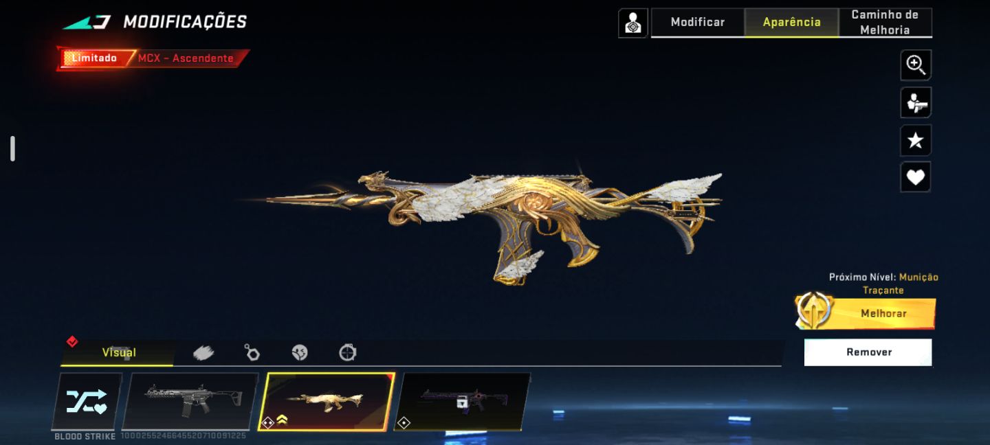 Conta de blood striker com 3 eternas