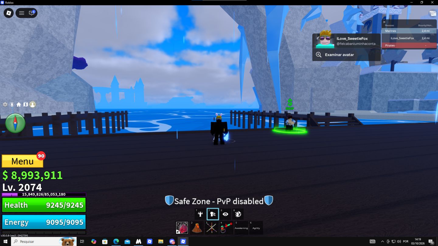 CONTA BLOX FRUITS COM 7 RAÇAS V4 + SANGUINE ART + DRAGON WEST | GHM + CDK + !