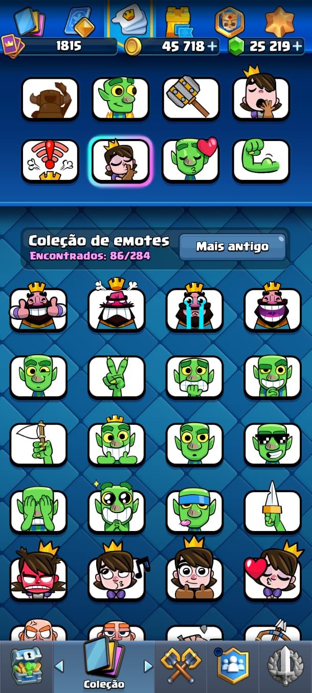 Conta Clash Royale, 12500 de Troféu, Mais de 24mil em gema.
