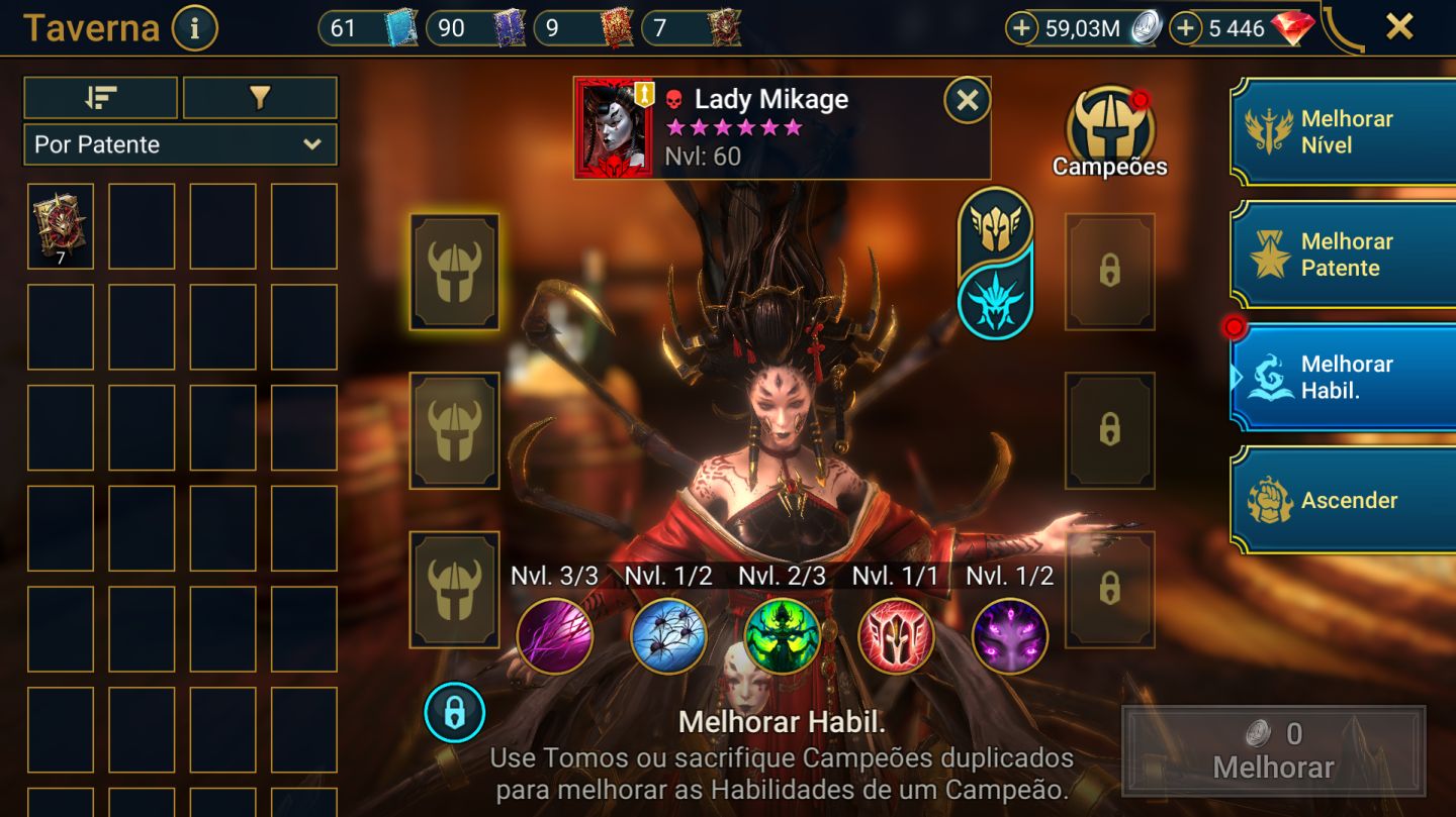 Conta MID-END GAME 10 MISSÕES PARA O MARIUS