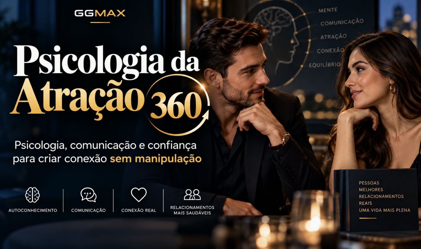Psicologia da Atração 360 Comunicação, confiança e conexão nos relacionamentos