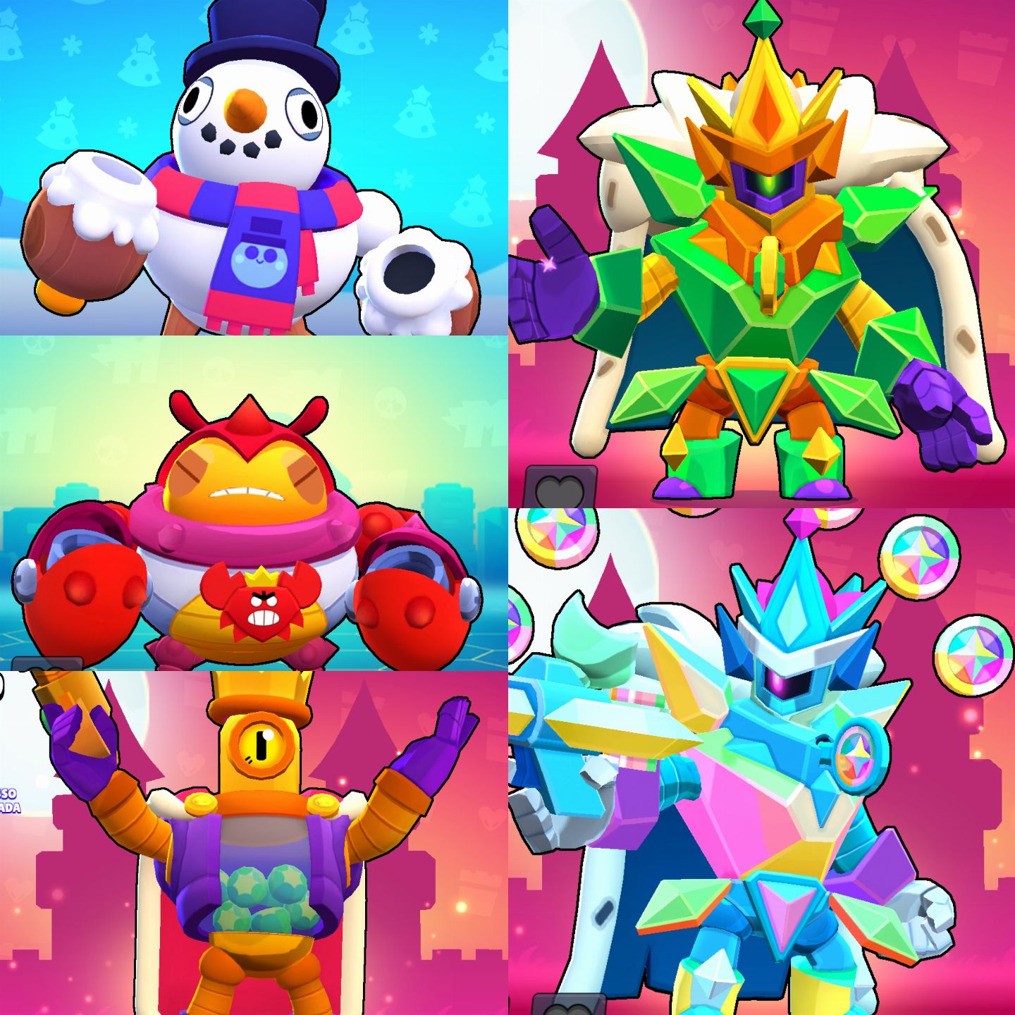 CONTA BRAWL STARS VETERANA FULL ACESSO