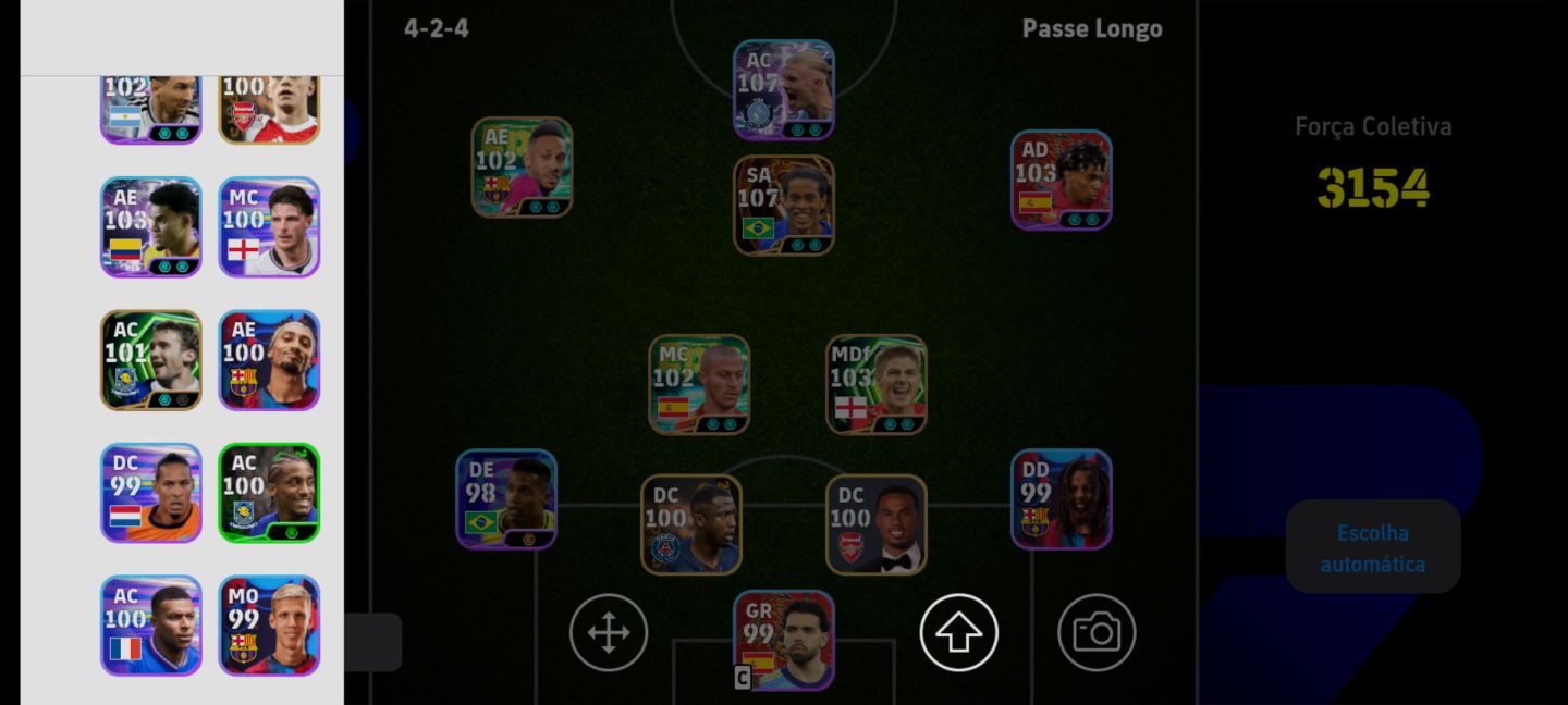 EFOOTBALL | RONALDINHO 107 + HAALAND 107 | MESSI 102 | YAMAL 103 | GERRARD 103