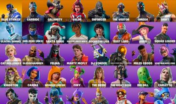 Conta de Fortnite com passes da s4, s5 e s6 cap 1