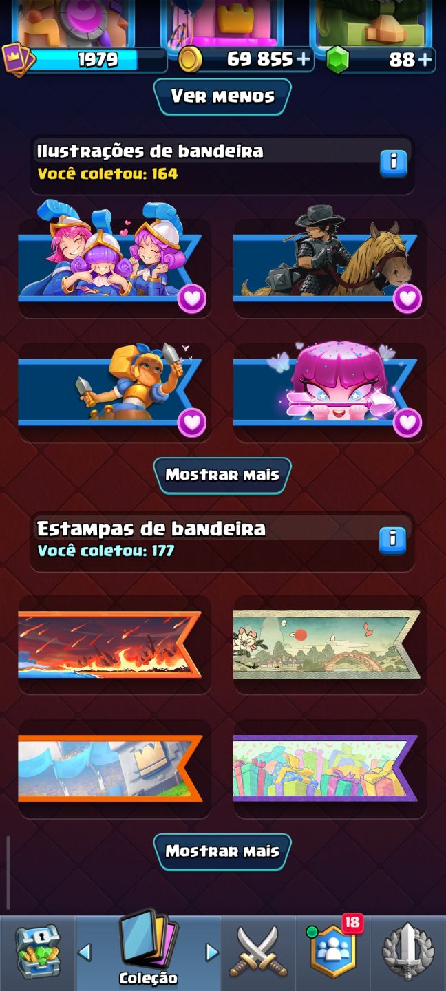 Conta Clash Royale | 48 Cartas Level 16 | 29 Evoluções | 8 Heróis