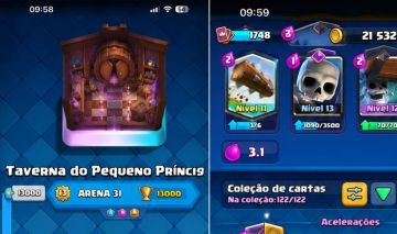 CONTA CLASH ROYALE UPADA . GEMADA