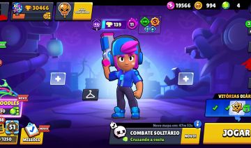 CONTA BRAWL STARS DE 2018 | SHELLY ESTELAR + RICOCHETE | 30K+ TROFÉUS