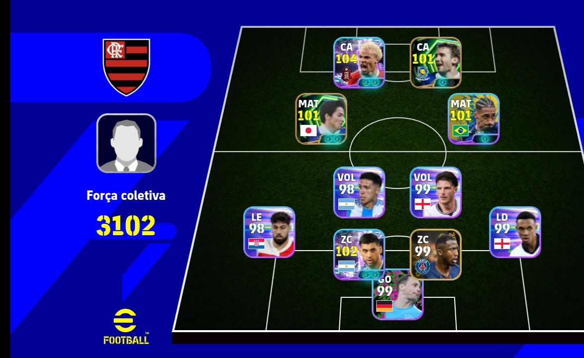 Conta efootball iniciante com Hugo Ekitiké