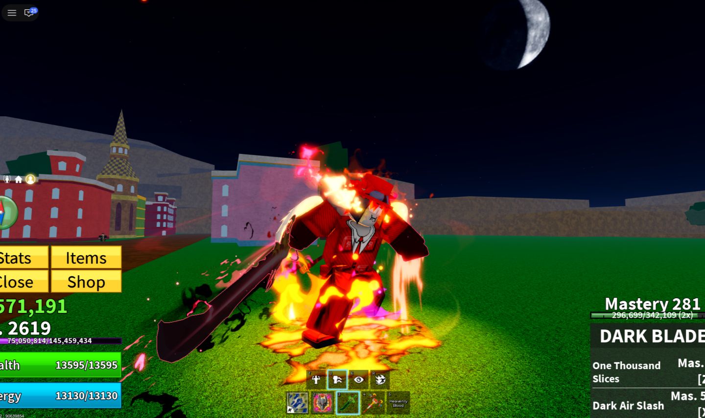 Conta de Blox fruits full com 15 Perm Dragon Kitusne Dough Todas as gamepass