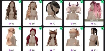 Conta avakin life || itens raros fora de loja || feminina e masculina